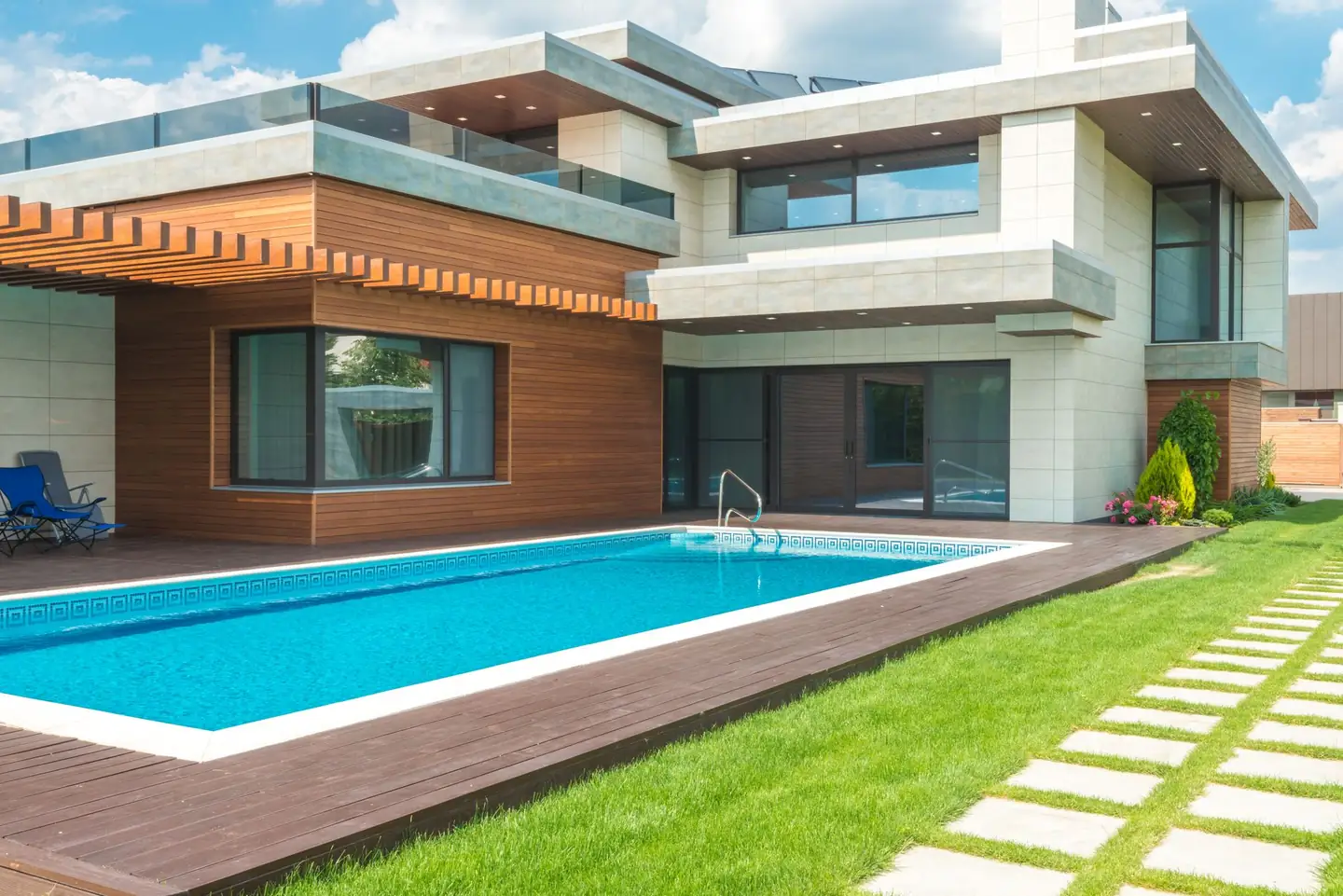 Swimming pool built in Hanwood, NSW